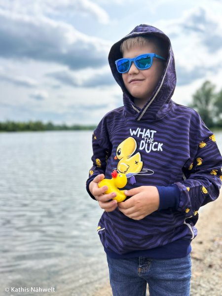 Panel French Terry What the Duck Tank by Thorsten Berger